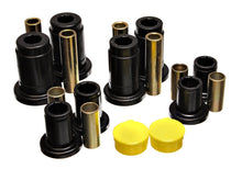 Carica l'immagine nel visualizzatore di Gallery, Energy Suspension 92-97 Mercury Gr Marquis / 92-97 Ford Crown Victoria Blk Front End C/A Bushing Set
