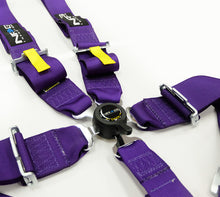 Cargar imagen en el visor de la galería, NRG SFI 16.1 5PT 3in. Seat Belt Harness / Cam Lock - Purple