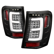 Charger l&#39;image dans la galerie, Spyder 99-04 Jeep Grand Cherokee - Light Bar Led Tail Lights - Black - ALT-YD-JGC99V3-BK