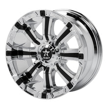 Carica l'immagine nel visualizzatore di Gallery, RBP 94R 20x10 6x135/139.7 BP / 4.5 BS / -25mm Offset 87mm CB Chrome w/Black Inserts Wheel