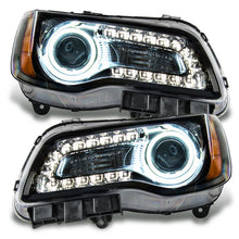 Carica l'immagine nel visualizzatore di Gallery, Oracle 11-14 Chrysler 300C SMD HL - Black - NON HID - White