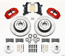 गैलरी व्यूवर में इमेज लोड करें, Wilwood Narrow Superlite 6R Front Hub &amp; 1PC Rtr Kit 12.88in-Red 60-68 Ford / Mercury Full Size