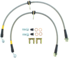 Charger l&#39;image dans la galerie, StopTech 04-07 STi &amp; 06-07 WRX Stainless Steel Front Brake Lines