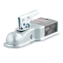 Load image into Gallery viewer, Curt 1-7/8in Straight-Tongue Coupler w/Posi-Lock (3in Channel 2000lbs Zinc)