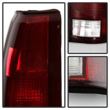 Carica l&#39;immagine nel visualizzatore di Gallery, xTune Chevy/GMC C1500/C2500/C3500 88-01 OEM Style Tail Light - Red Smoked ALT-JH-CCK88-OE-RSM