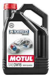 Motul 4L OEM Synthetic Engine Oil Hybrid 0W16 4X4L API SN image 1