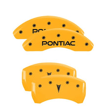 Cargar imagen en el visor de la galería, MGP Front set 2 Caliper Covers Engraved Front MGP Red finish silver ch