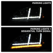 Carica l&#39;immagine nel visualizzatore di Gallery, Spyder 08-15 Audi TT (HID Model Only) Projector Headlights - Sequential Signal - Black