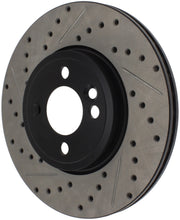 Laden Sie das Bild in den Galerie-Viewer, StopTech Slotted &amp; Drilled Sport Brake Rotor 07-13 Mini Cooper