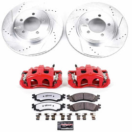 Power Stop 06-10 Ford Explorer Z36 Truck and Tow Kit w/ Calipers - Front