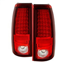 Laden Sie das Bild in den Galerie-Viewer, Spyder Chevy Silverado 1500 03-06 (Not Fit Stepside)LED Tail Lights Red Clear ALT-YD-CS03-LED-RC
