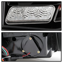 Carica l&#39;immagine nel visualizzatore di Gallery, Spyder 10-12 Ford Mustang - Light Bar Seq. Turn Signal LED Tail Lights - Black - ALT-YD-FM10-LED-BK