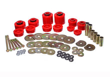 Carica l'immagine nel visualizzatore di Gallery, Energy Suspension 80-96 Ford F-150/250/350 Red Body Mount Set Includes Hardware - 2to4wheels