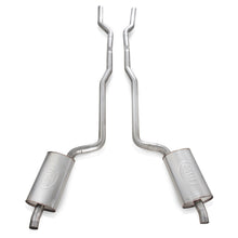 Carica l'immagine nel visualizzatore di Gallery, Stainless Works 1968-72 Corvette Exhaust SB 2-1/2in Factory Style Mufflers