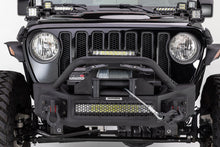 Charger l'image dans la galerie, Go Rhino 07-20 Jeep Wrangler JL/JLU/JK/JKU/Gladiator JT Rockline Front Stubby Bumper w/ Overrider