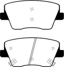 Carica l&#39;immagine nel visualizzatore di Gallery, EBC 2019+ Hyundai Veloster (2nd Gen) 2.0L Turbo N Redstuff Rear Brake Pads