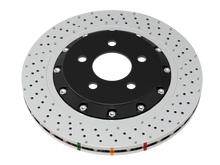 गैलरी व्यूवर में इमेज लोड करें, DBA 19+ Chevrolet Camaro ZL1 (w/ NAS Nuts) 5000 Series Cross Drilled &amp; Dimpled KP Brake Rotor