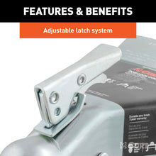 Load image into Gallery viewer, Curt 2in A-Frame Coupler w/Posi-Lock (5000lbs Zinc)