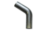 Charger l&#39;image dans la galerie, Vibrant 1.75in O.D. T304 SS 60 deg Mandrel Bend 6in x 6in leg lengths (1.75in Centerline Radius)
