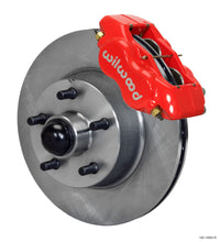 गैलरी व्यूवर में इमेज लोड करें, Wilwood Forged Dynalite Front Kit 11.03in 1 PC Rotor&amp;Hub - Red WWE ProSpindle