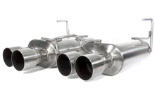 Load image into Gallery viewer, Perrin 11+ Subaru STi/WRX Sedan Brushed Dual Tube Cat-Back Exhaust w/ Quad Straight Cut Tips