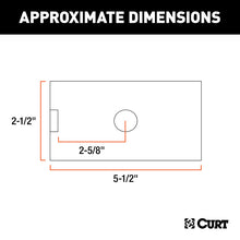 Carica l&#39;immagine nel visualizzatore di Gallery, Curt Reducer Sleeve (2-1/2in to 2in Shank)