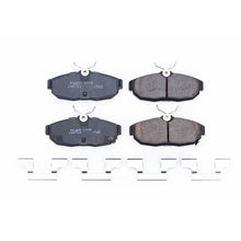 Carica l&#39;immagine nel visualizzatore di Gallery, Power Stop 2012 Ford Mustang Rear Z17 Evolution Ceramic Brake Pads w/Hardware