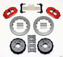 Laden Sie das Bild in den Galerie-Viewer, Wilwood Narrow Superlite 4R Rear Kit 12.88in Red 97-04 Corvette C5/Z06