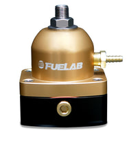 Laden Sie das Bild in den Galerie-Viewer, Fuelab 515 TBI Adjustable FPR 10-25 PSI (2) -6AN In (1) -6AN Return - Gold