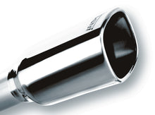 Cargar imagen en el visor de la galería, Borla 2.25in Inlet 3.28in x 3.5in Square Rolled Angle Cut x 7.88in Long Exhaust Tip