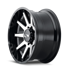 ION Type 143 20x10 / 6x139.7 BP / -19mm Offset / 106mm Hub Black/Machined Wheel