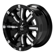 Load image into Gallery viewer, RBP 94R 20x10 5x150 BP / 4.5 BS -25mm Offset 110mm CB (Hub Centric) Black w/Chrome Inserts Wheel
