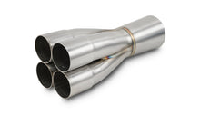 गैलरी व्यूवर में इमेज लोड करें, Vibrant 4-1 Merge Collector 1.625in Inlet I.D. Merge O.D. - 2.25in Outlet O.D. - 3.00in
