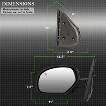 Carica l&#39;immagine nel visualizzatore di Gallery, xTune 07-14 Chevy Silverado Power Heated Mirror - Left MIR-03CS07-PW-L