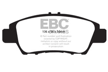 Cargar imagen en el visor de la galería, EBC 10+ Honda CR-Z 1.5 Hybrid Greenstuff Front Brake Pads