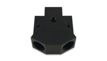 Carica l&#39;immagine nel visualizzatore di Gallery, Vibrant Billet Aluminum Y-Block Fitting with 1/8in NPT Port -8AN x Dual -8AN ORB