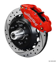 Laden Sie das Bild in den Galerie-Viewer, Wilwood Narrow Superlite 6R Front Big Brake Kit 12.88in SRP Drilled and Slotted Rotor - Red