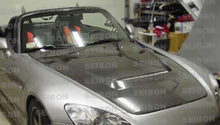 Laden Sie das Bild in den Galerie-Viewer, Seibon 00-10 Honda S2000 (AP1/2) VSII Carbon Fiber Hood