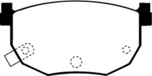 Carica l&#39;immagine nel visualizzatore di Gallery, EBC 99-01 Hyundai Elantra 2.0 Greenstuff Rear Brake Pads