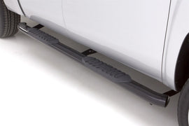 Lund 07-17 Toyota Tundra Access Cab 5in. Oval Curved Steel Nerf Bars - Black - 2to4wheels