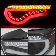 Charger l&#39;image dans la galerie, Spyder Scion FRS 12-14/Subaru BRZ 12-14 Light Bar LED Tail Lights Black ALT-YD-SFRS12-LBLED-BK
