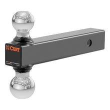 Carica l&#39;immagine nel visualizzatore di Gallery, Curt Multi-Ball Mount (2in Hollow Shank 2in &amp; 2-5/16in Chrome Balls)