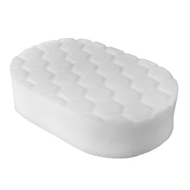 Chemical Guys Hex-Logic Polishing Hand Applicator Pad - White - 3in x 6in x 1in - Single