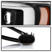 Carica l&#39;immagine nel visualizzatore di Gallery, Spyder Ford F-250/350/450 08-10 V2 High-Power LED Headlights-Switch Back-Black PRO-YD-FS08PL-SBLB-BK