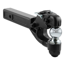 Carica l&#39;immagine nel visualizzatore di Gallery, Curt Receiver-Mount Ball &amp; Pintle Combo (2in Shank 2in Ball 10000lbs)