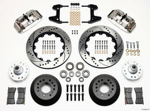Laden Sie das Bild in den Galerie-Viewer, Wilwood Narrow Superlite 6R Front Hub Kit 14.00in Drill Pol 74-80 Pinto/Mustang II Disc Spindle only
