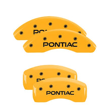 Carica l&#39;immagine nel visualizzatore di Gallery, MGP Front set 2 Caliper Covers Engraved Front MGP Red finish silver ch
