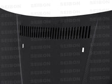 Carica l&#39;immagine nel visualizzatore di Gallery, Seibon 08-11 BMW 1 Series (E81/E82) 2DR/HB GTR-Style Carbon Fiber Hood