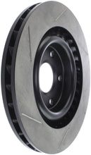 गैलरी व्यूवर में इमेज लोड करें, StopTech Power Slot 06-08 Cadillac XLR/XLR-V / 06-10 Chevy Corvette (Z51) Front Left Slotted Rotor