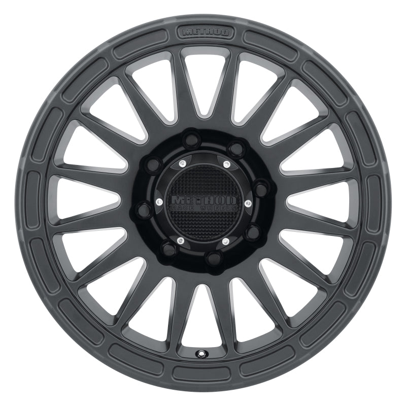 Method MR314 18x9 +18mm Offset 8x180 130.81mm CB Matte Black Wheel